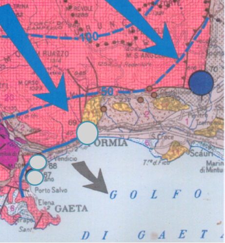 Ubicazione della Sorgente Capo d’Acqua 